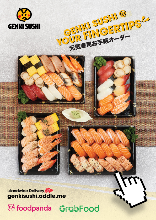 Genki Sushi At Your Fingertips!